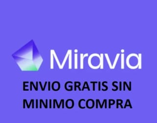Envío gratis sin minimo compra en Miravia