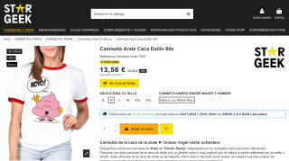 Camiseta Arale Caca por 13,56€