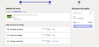 Piscina hinchable redonda Intex Easy Set 2,44 x 0,61 m por solo 13,99€