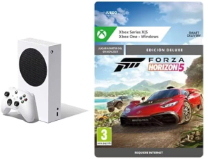 Xbox Series S + Forza Horizon 5: Deluxe por solo 269€