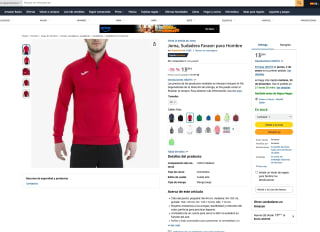 Sudadera Joma Faraon para Hombre por solo 13,99€