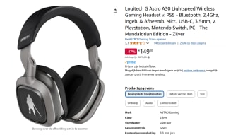 ASTRO Gaming A30 - The Mandalorian-editie voor €149 bij Amazon