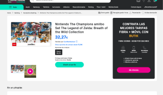 Nintendo The Champions amiibo Set The Legend of Zelda: Breath of the Wild Collection por solo 32,27€