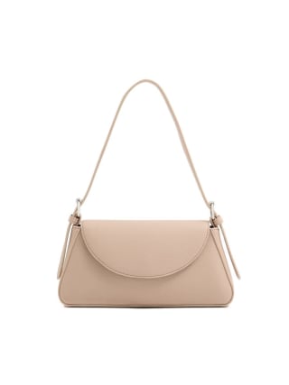 Bolso pequeño beige por 5,99€.