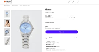 Reloj de mujer marca Guess por tan sólo 55€