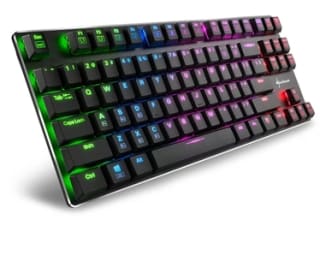 Sharkoon PureWriter TKL RGB toetsenbord voor €39,99 bij Alternate