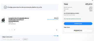 Lavadora Samsung 11kg AI Ecobubble Blanca por 455.43€