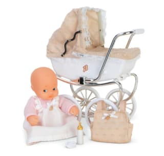 Barriguitas Pram + muñeco EXCL por 19,98€.
