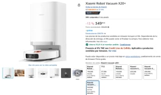 Xiaomi X20+ con base de autovaciado por 314,98€