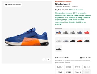 Black Friday Código 25% Descuento pedido mínimo 50€