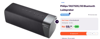 Philips TAS7505/00 Bluetooth Luidspreker voor €59,95 bij iBood