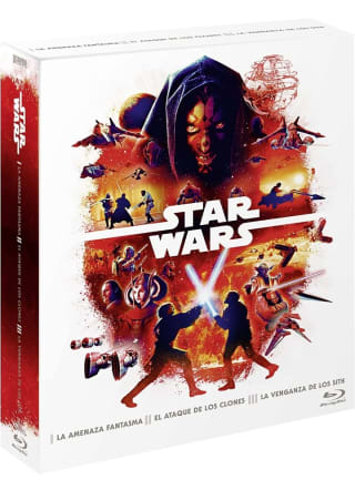 Trilogía Star Wars Episodios 1-3 por 23,40€.