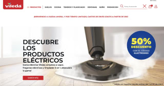 50% de descuento en productos eléctricos de Vileda con este código