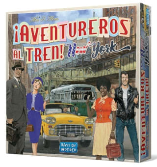 Juegos Mesa ¡Aventureros Al Tren! San Francisco o New York por 4,72€