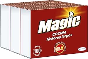 300 unidades Magic Cerillas Cocina Largos por 1,10€