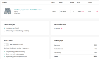 30% + 10% extra korting op alles in de Zomer Outlet van Kixx