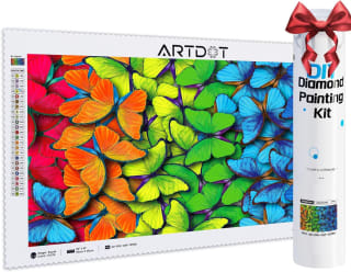 Kit Pintura Diamante mariposas por 7,49€