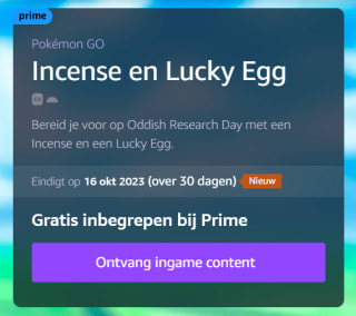 Pokémon GO Incense en Lucky Egg gratis