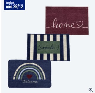 Felpudos - varios modelos por 4,49€