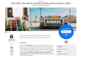 Escapada a Portugal 4 días / 3 noches con vuelos y extras desde tan solo 199€ pxp