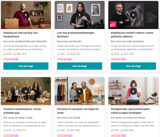 Meer dan 1000 gratis cursussen voor creatievelingen bij Domestika