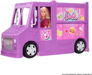 Barbie Fresh 'n' Fun Food Truck en 30 accessoires voor €24,99 bij Amazon