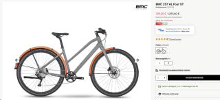 Urban Bike BMC 257 voor €399 bij Staterabikes