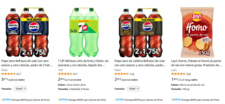 Amazon Ahorra 6€ cuando gastes 20€ en bebidas y aperitivos