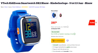 V-tech kidizoom smartwatch voor €28,69 bij Bol.com