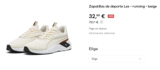 Zapatillas de Mujer Puma Lex por 32.99€