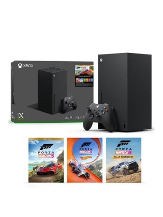 Catch Very's Xbox Series X console premium bundle Forza Horizon 5 for £469