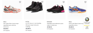 Recopilacion de Zapatillas Asics, Under Armour, Scott..... desde 11.99€ en Sports Shoes