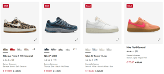 20% korting op geselecteerde Nike stijlen bij Footlocker