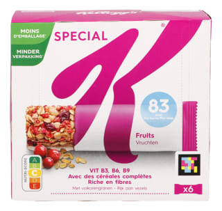 BE KIND en Kellogs Graanrepen -50%