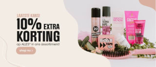 10% korting op bijna alles bij Haarshop