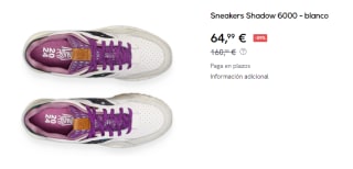 Zapatillas Saucony x Callen Schaub Shadow 6000 por 64.99€