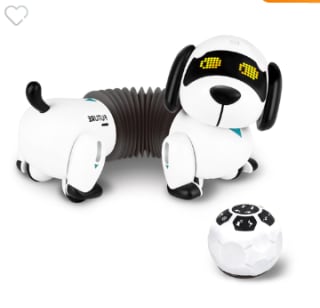 Robot de Control Remoto RadioShack Perro Salchica por $99