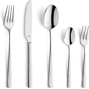 Amefa 1316 Fresh bestekset voor 12 personen, 60-deligvoor €66,44 bij Amazon