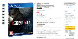 Resident Evil 4 - PS4 por 46.95€