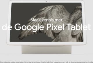 Google Pixel Tablet 128GB met docking station voor €489 bij Bol