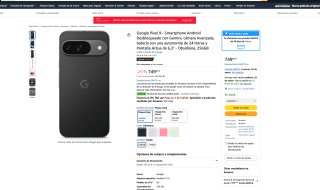 Móvil Google Pixel 9 256GB por solo 749€