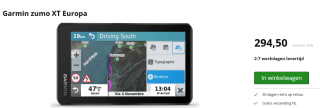 Garmin Zumo XT - Navigatiesysteem motor met GPS voor €294,50 bij Twaiko