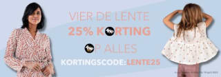 25% korting op alles bij Knipmode & KNIPkids