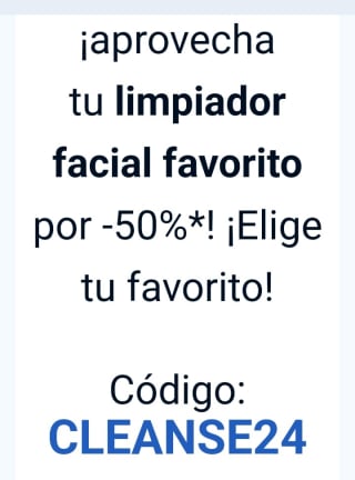 -50% en Limpiadores faciales desde L'Occitane.