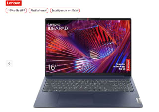 Portátil Lenovo IdeaPad Slim 5 16IMH9 16" WUXGA Intel Core Ultra 5-125H 32GB RAM 1TB SSD Arc GPU Windows 11 Home Azul por solo 764€