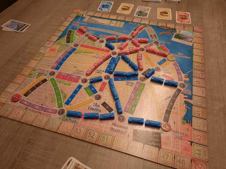 Stapelkorting voor Ticket to Ride