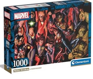 Puzzle De 1000 Piezas marca Clementoni Marvel The Avengers por 7,69€