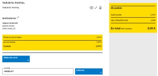 Vuelve la postal personalizada GRATIS