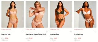 5 slips bij Hunkemöller voor €16