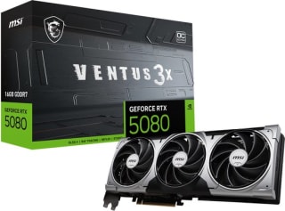 MSI GeForce RTX 5080 16G VENTUS 3X OC Videokaart voor €1.199 bij Bol